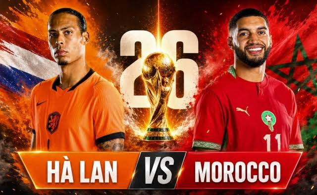 OK9: Ma Rốc vs Hà Lan tại World Cup: Trận chiến danh dự 2 OK9: Ma Rốc vs Hà Lan tại World Cup: Trận chiến danh dự